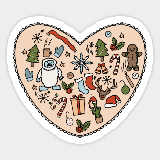Christmas Love Sticker